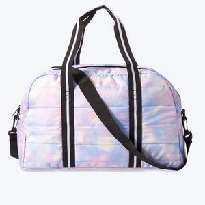 Quilted duffle bag